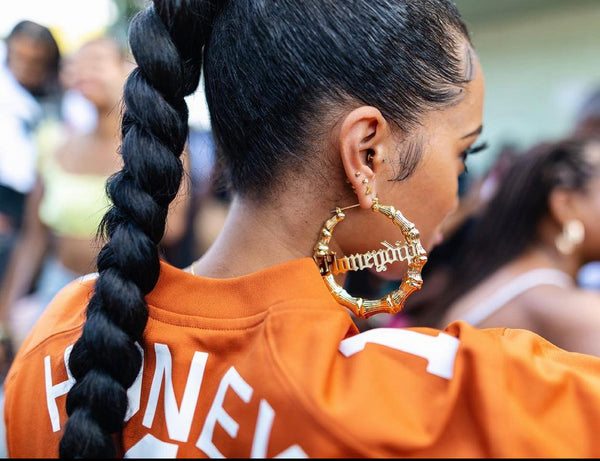 Custom Bamboo Earrings