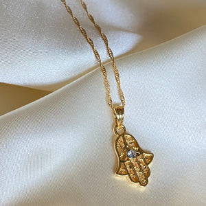 Women's Golden Hamsa